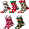CALCETAS NAVIDEÑAS 5 PIEZAS