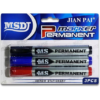 MARCADOR PERMANENTE 3 PZ