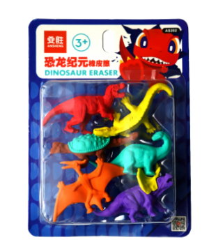 DINOSAURIOS DE GOMA