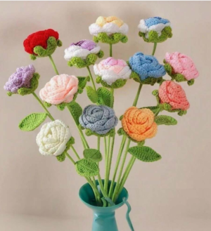 RAMO FLORES DE CROCHET