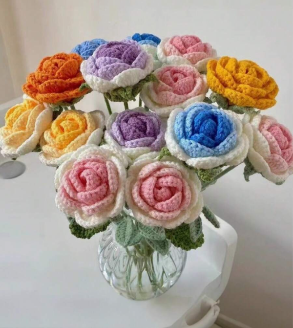 RAMO FLORES DE CROCHET