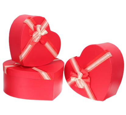CAJAS CORAZON 3 EN 1