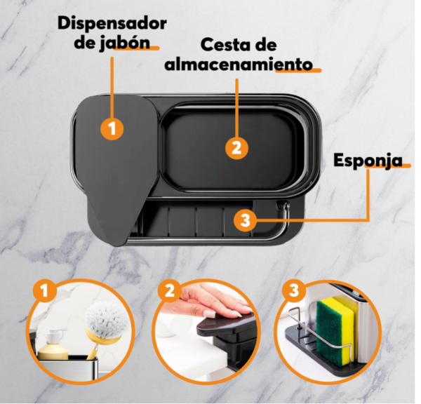 ORGANIZADOR FREGADERO