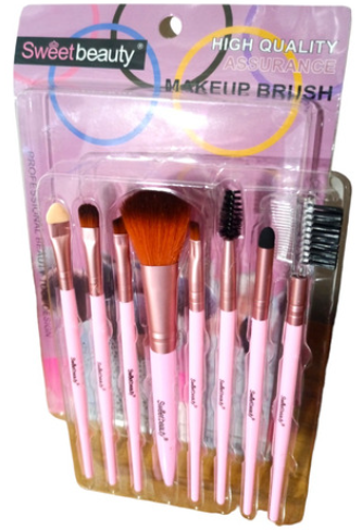 BROCHAS MAQUILLAJE 8 PZ