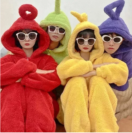 MAMELUCO TELETUBBIE MORADO