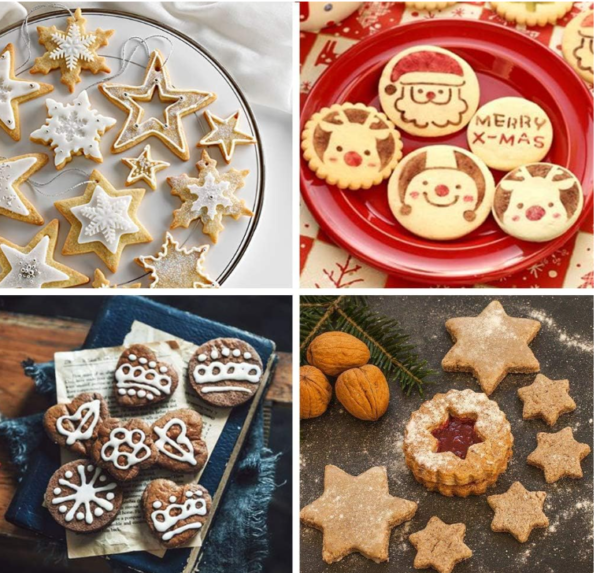 MOLDE DE GALLETAS 8 PIEZAS