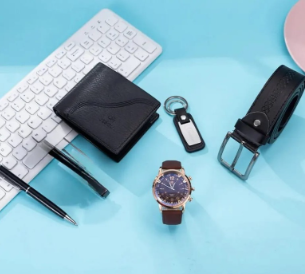JUEGO CARTERA RELOJ Y PLUMA