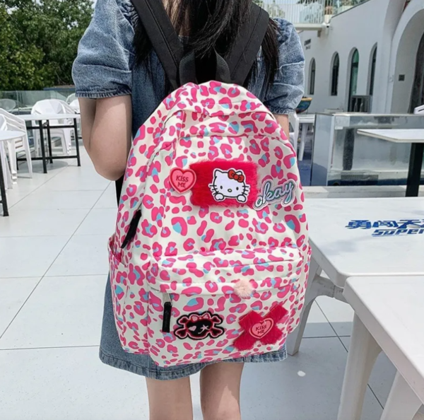 MOCHILA KITTY ROSA