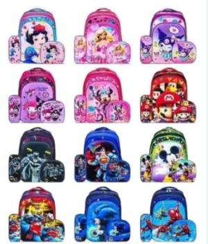 COMBO MOCHILAS CON LUZ MARCAS