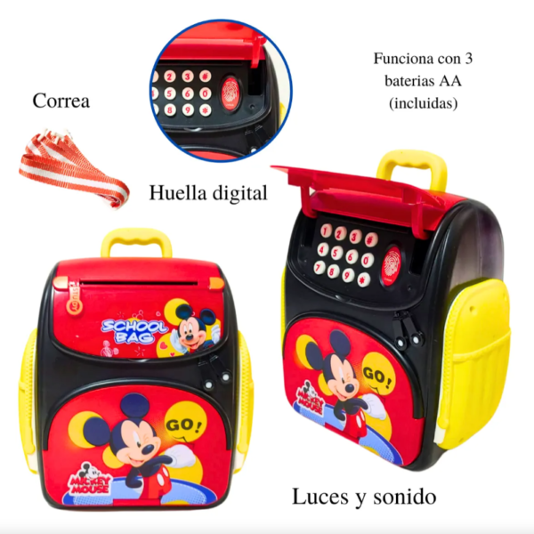 ALCANCIA MOCHILA PERSONAJES