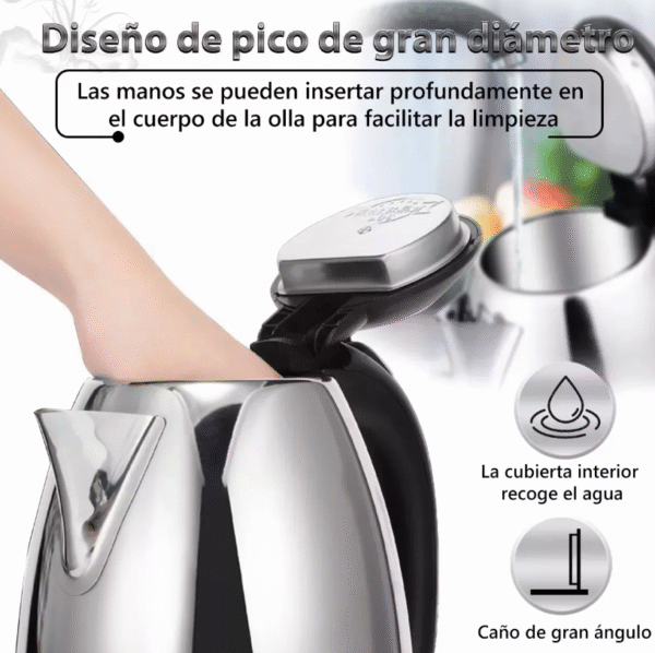 HERVIDOR ACERO