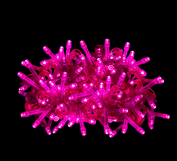 SERIE 200 FOCOS ROSA