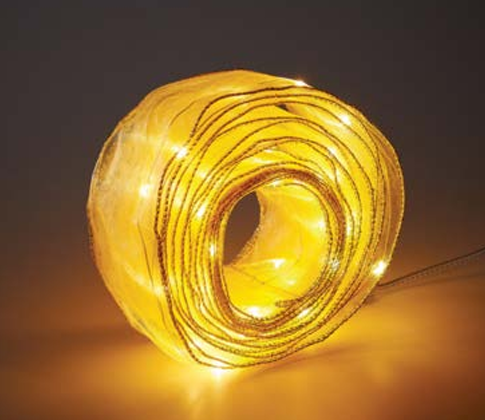 LISTON DE NAVIDAD CON LUZ