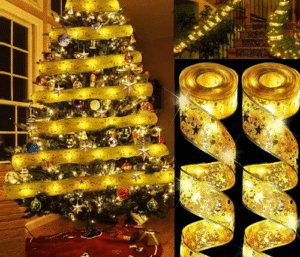 LISTON DE NAVIDAD CON LUZ