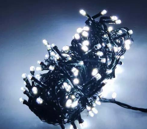 SERIE 100 FOCOS BLANCA