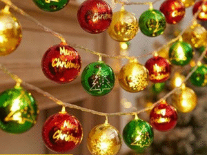 SERIES DE ESFERAS CON LUZ