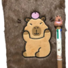 LIBRETA CAPIBARA PELUCHE