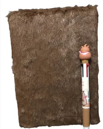 LIBRETA CAPIBARA PELUCHE