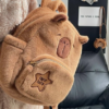 MOCHILA CAPIBARA PELUCHE