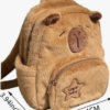 MOCHILA CAPIBARA PELUCHE