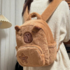 MOCHILA CAPIBARA PELUCHE