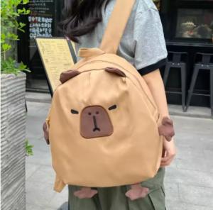 MOCHILA ESCOLAR CAPIBARA