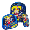 TRIO MOCHILA PERSONAJES