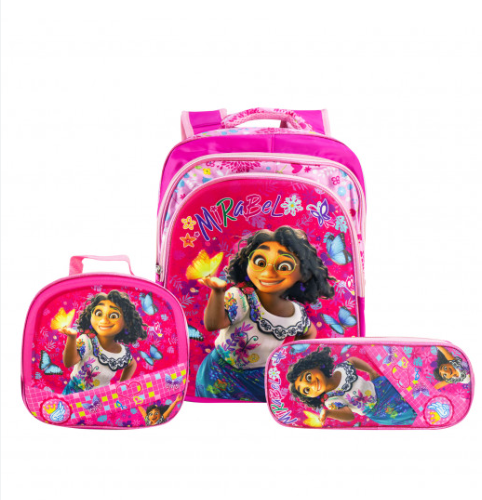 TRIO MOCHILA PERSONAJES