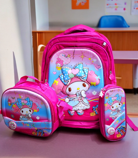 TRIO MOCHILA PERSONAJES