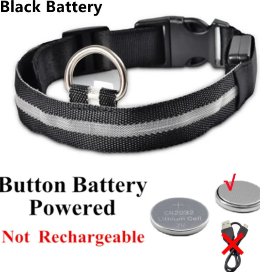 COLLAR DE PERRO CON LUZ