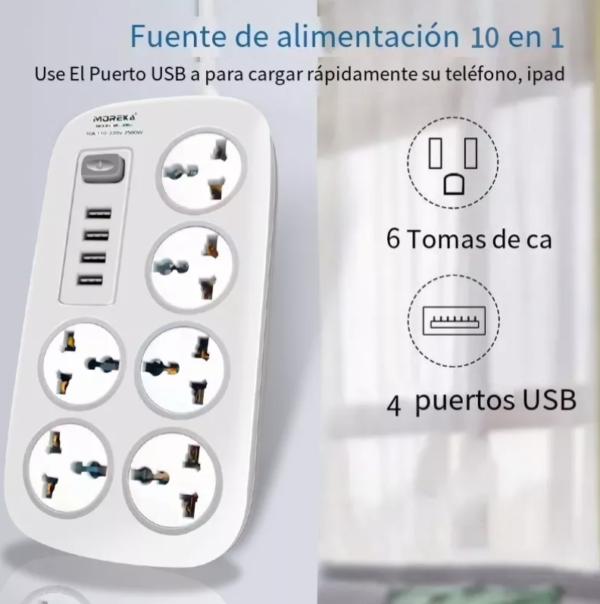 MULTI CONTACTO USB JUMBO