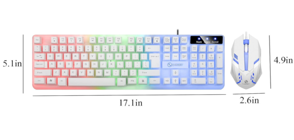 TECLADO Y MOUSE GAMER