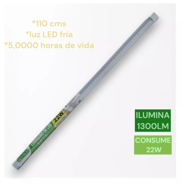 REGLETA LED 22W
