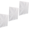 PANEL 3D 30*30 BLANCO