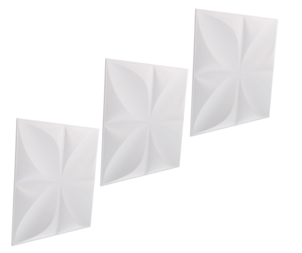 PANEL 3D 30*30 BLANCO