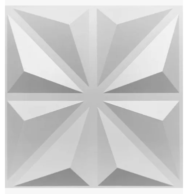 PANEL 3D 30*30 BLANCO