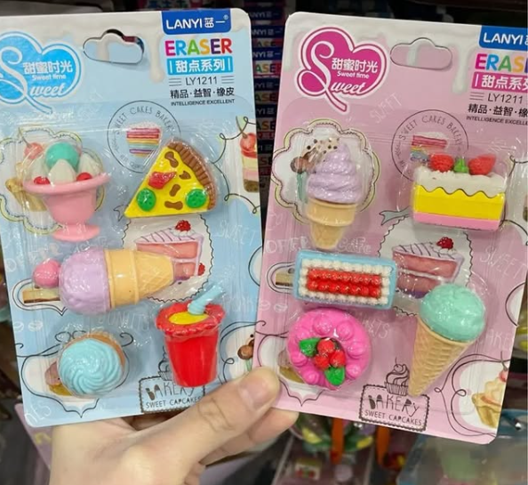 GOMA POSTRE 5 PIEZAS