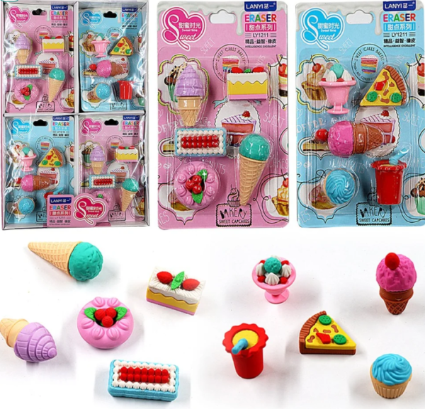 GOMA POSTRE 5 PIEZAS