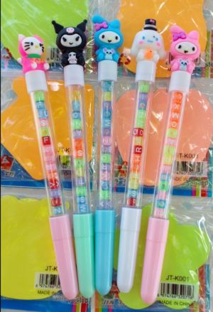 PLUMA SANRIO DE LETRAS