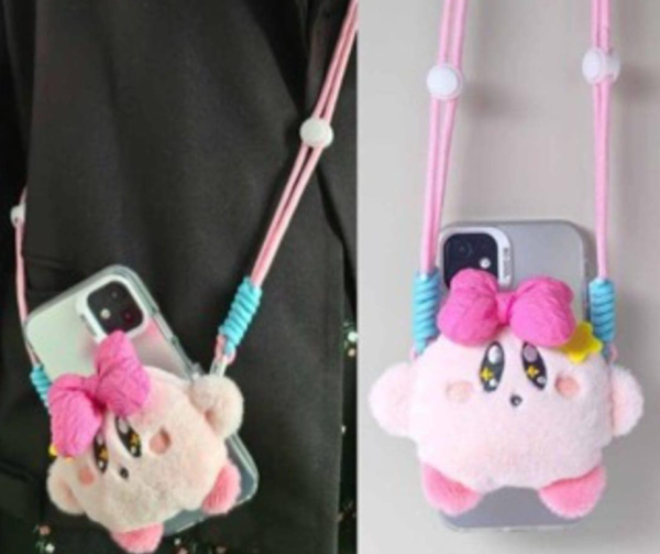 KIRBY MONEDERO PORTACELULAR
