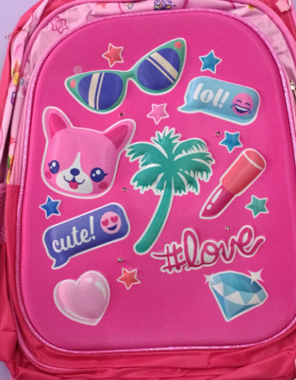 TRIO MOCHILA ANIMADA