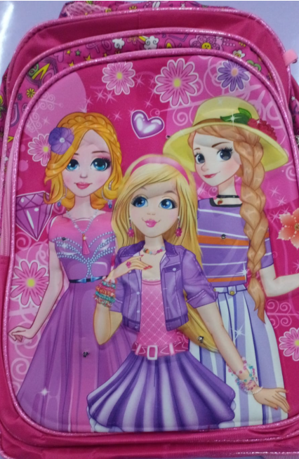 TRIO MOCHILA ANIMADA