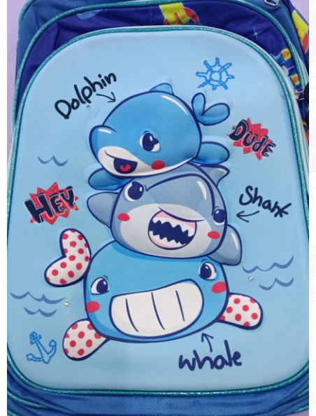 TRIO MOCHILA ANIMADA
