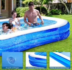 ALBERCA INFLABLE 2.6 METROS