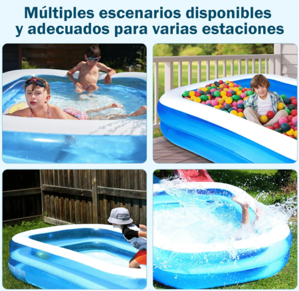 ALBERCA INFLABLE 2 METROS
