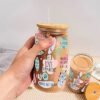VASO CRISTAL CON POPOTE