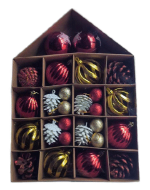 CAJITA DE ADORNOS 42PZ