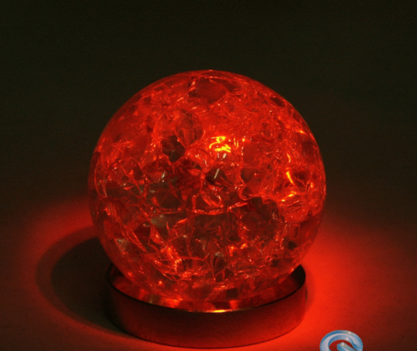 LAMPARA ESFERA CRISTAL