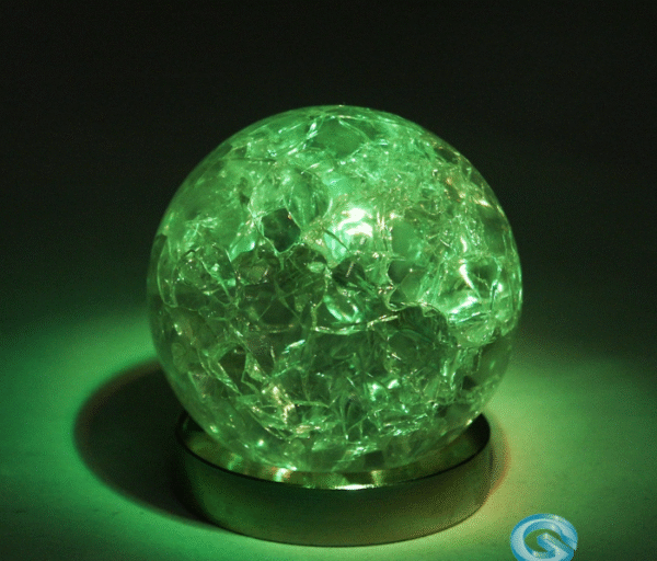 LAMPARA ESFERA CRISTAL