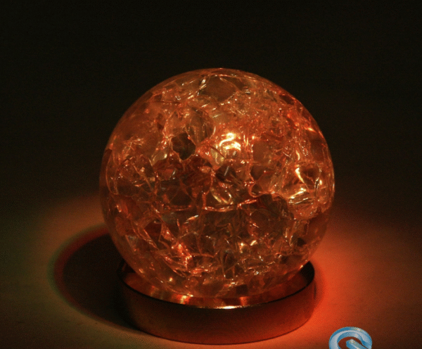 LAMPARA ESFERA CRISTAL